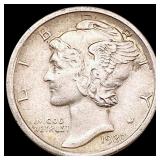 1920-S Mercury Dime CLOSELY UNCIRCULATED