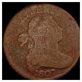 1807 Draped Bust Large Cent NICELY CIRCULATED