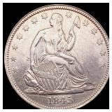 1845-O Seated Liberty Half Dollar UNCIRCULATED