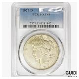 1927-D Silver Peace Dollar PCGS XF45