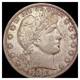 1915-D Barber Half Dollar CLOSELY UNCIRCULATED