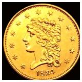 1834 $2.50 Gold Quarter Eagle