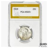 1929 Standing Liberty Quarter PGA MS65+