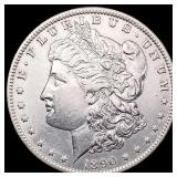 1890-O Morgan Silver Dollar CHOICE AU