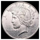 1922-S Silver Peace Dollar UNCIRCULATED