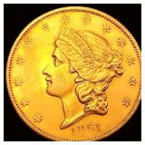 1861-O $20 Gold Double Eagle