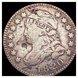 1820 Capped Bust Dime LIGHTLY CIRCULATED