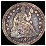 1849-O Seated Liberty Dime NICELY CIRCULATED