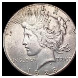 1928 Silver Peace Dollar UNCIRCULATED