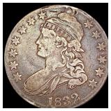 1832 Capped Bust Half Dollar LIGHTLY CIRCULATED