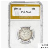 1895-O Barber Quarter PGA MS63