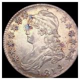 1812 Capped Bust Half Dollar CLOSELY UNCIRCULATED