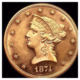 1874 $10 Gold Eagle