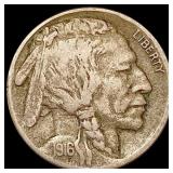 1916-D Buffalo Nickel NEARLY UNCIRCULATED