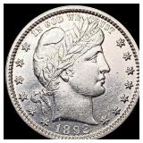 1892 Barber Quarter UNCIRCULATED