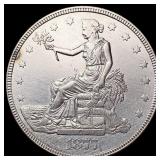 1877 Silver Trade Dollar UNCIRCULATED