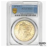 1878-S Morgan Silver Dollar PCGS MS63