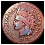 1877 Indian Head Cent NICELY CIRCULATED