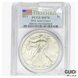 2011 Silver Eagle PCGS MS70