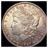 1887-O Morgan Silver Dollar CLOSELY UNCIRCULATED