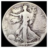 1921-S Walking Liberty Half Dollar NICELY CIRCULAT