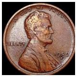 1909-S Wheat Cent LIGHTLY CIRCULATED