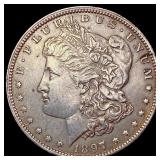 1897-O Morgan Silver Dollar CLOSELY UNCIRCULATED