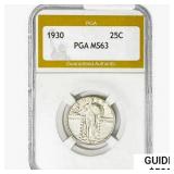 1930 Standing Liberty Quarter PGA MS63