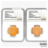 [2]1808 India 10Cash Madras Presidency NGC Genuine