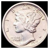 1918-S Mercury Dime CLOSELY UNCIRCULATED