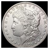 1879-S Rev 78 Morgan Silver Dollar NEARLY UNCIRCUL