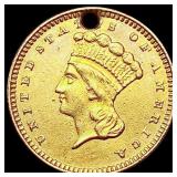 1874 Rare Gold Dollar HIGH GRADE