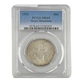 1925 Stone Mountain Half Dollar PCGS MS65