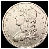 1835 Capped Bust Quarter NEARLY UNCIRCULATED