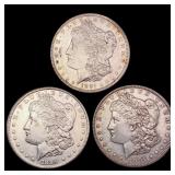 1890-1904 Morgan Silver Dollar Lot [3 Coins] CLOSE