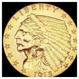 1915 $2.50 Gold Quarter Eagle CHOICE AU