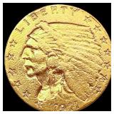 1911 $2.50 Gold Quarter Eagle CLOSELY UNCIRCULATED