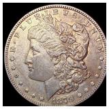 1879-S Rev 78 Morgan Silver Dollar CLOSELY UNCIRCU