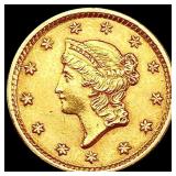 1854 Rare Gold Dollar UNCIRCULATED