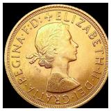 1966 Gr. Britain Gold Sovereign 0.2355oz GEM BU