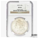 1879-S Morgan Silver Dollar NGC MS66