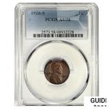 1926-S Wheat Cent PCGS AU58