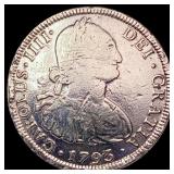 1793 Spanish 8 Reales HIGH GRADE