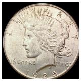 1925-S Silver Peace Dollar UNCIRCULATED