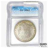 1902 Morgan Silver Dollar ICG MS62