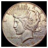 1935-S Silver Peace Dollar NEARLY UNCIRCULATED