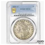 1896-O Morgan Silver Dollar PCGS XF45