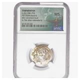 Tarbaristan c. AD 780-793 Silver Hemidrachm NGC