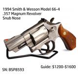 1994 Smith & Wesson Model 66-4 .357 Magnum Revolve