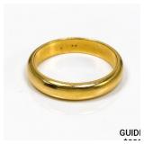 14k Yellow Gold Wedding Band-Size 8.5 (5.7g)